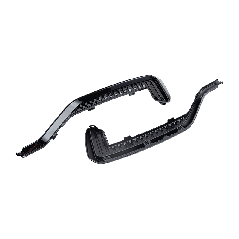 Adorno de cortina de aire para parachoques trasero deportivo LH brillante negro para XC60 2022-2024 OE 32136213